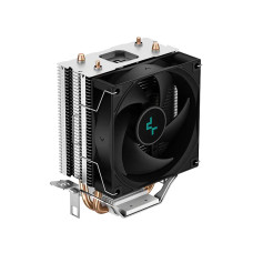 DeepCool AG200 Single Tower 92mm CPU Cooler, 500-3050 RPM Fan Speed, 36.75 CFM Airflow, 2.4W Power, 30.5 dBAFan Noise, Hydro Bearing, 4 Pin PWM Fan Connector, Black